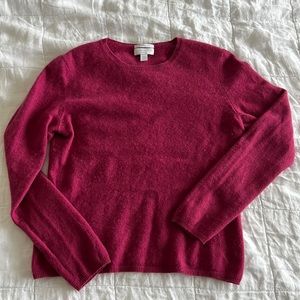 cashmere crewneck sweater